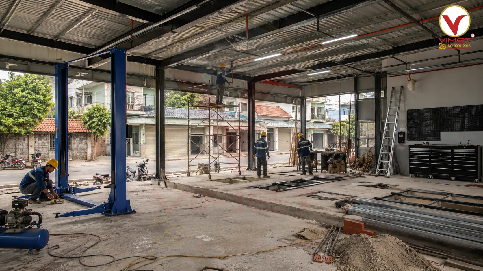 khởi nghiệp gara ô tô