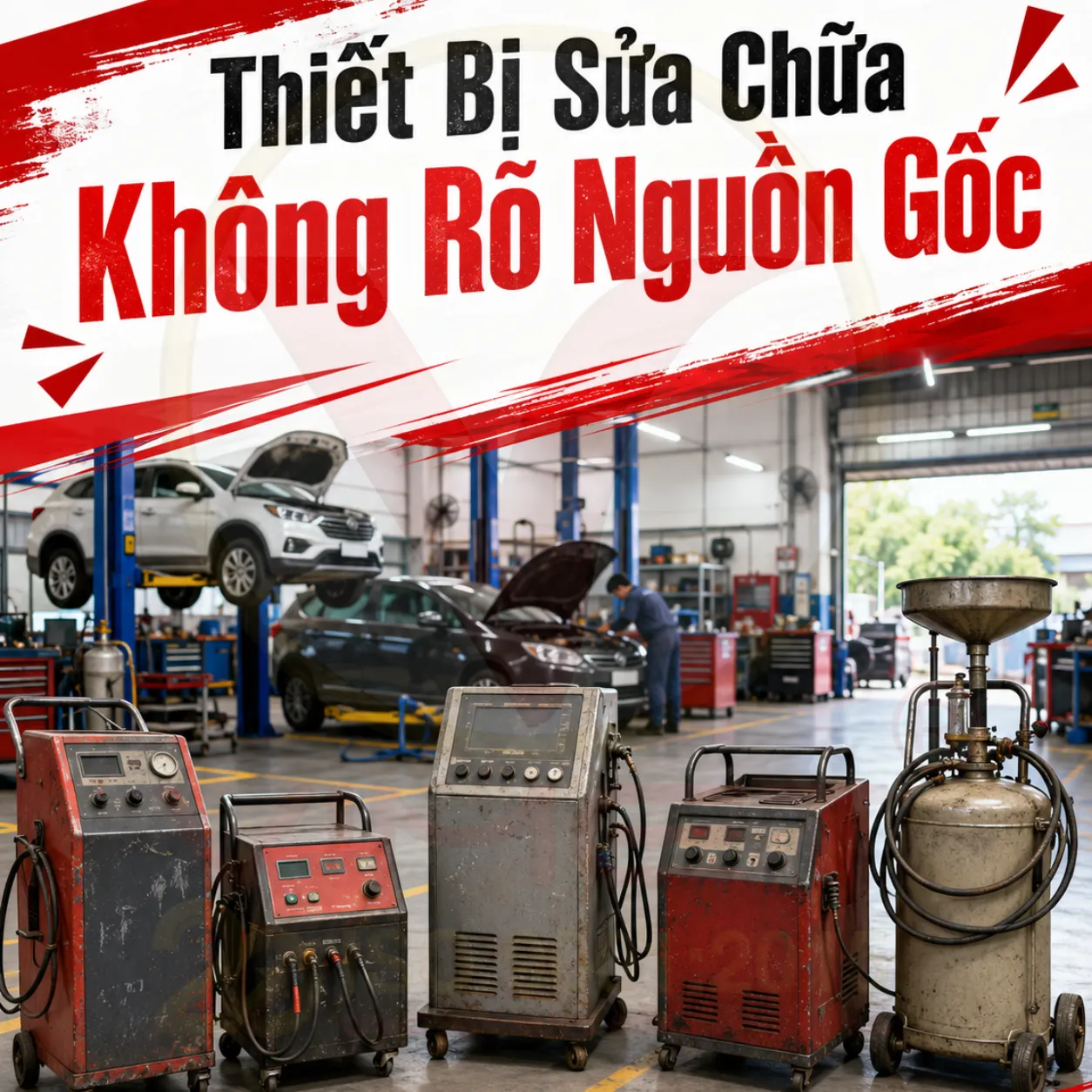 thiết bị sửa chữa ô tô