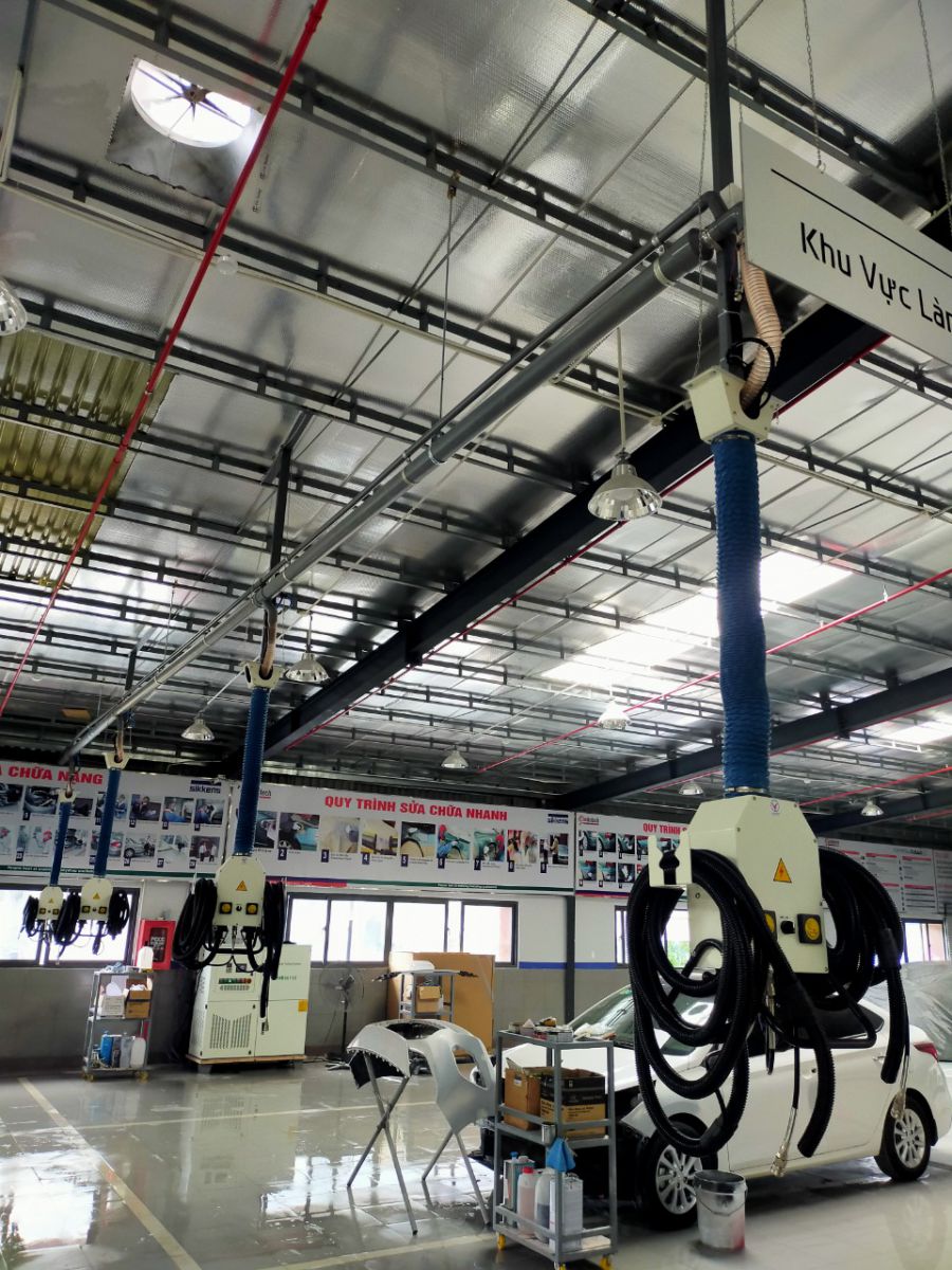 Hộp kết nối hơi và điện