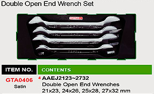 Bộ cờ lê vòng miệng toptul GTA0406