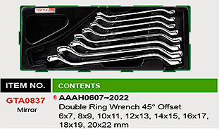 Bộ cờ lê mỏ lết TOPTUL GTA0837