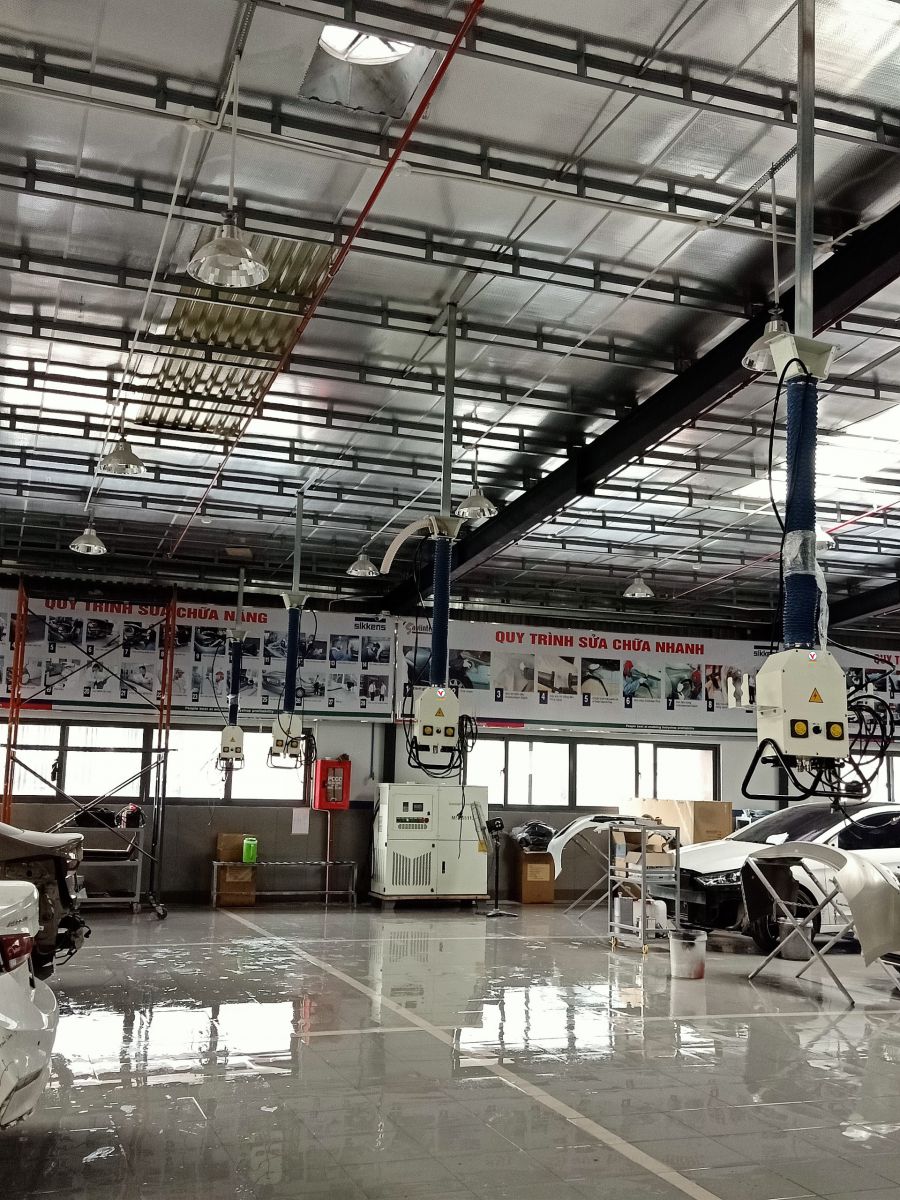 Hộp kết nối hơi và điện