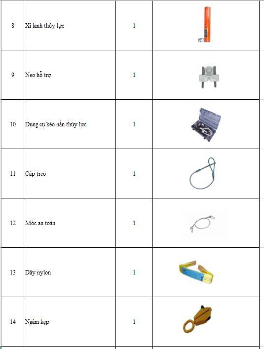 Bộ kéo nắn thân xe tai nạn VIMET VKNA0002