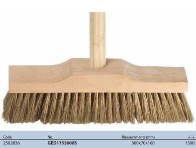 Bàn chải sợi thép 300x70x100mm Gedore GED1753000S