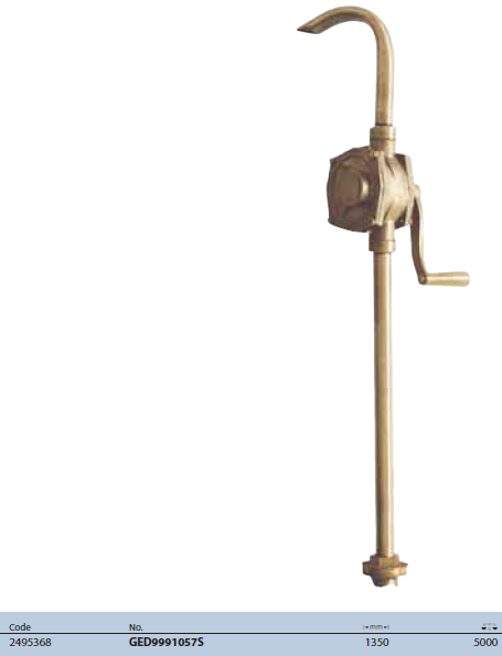 Bơm nhớt bằng tay di động 1350mm Gedore GED9991057S