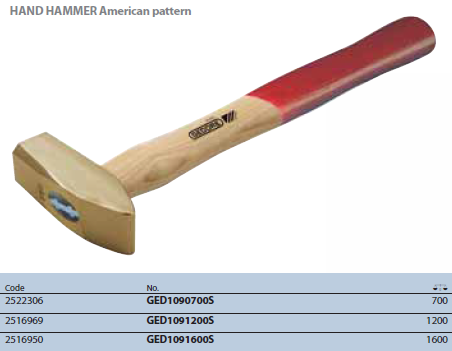 Búa GED1090700S Gedore