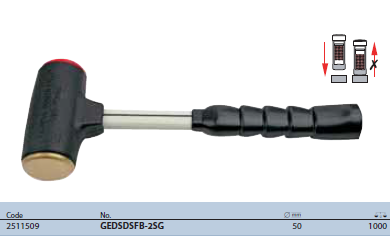 Búa chống giật lùi không bắt lửa 1000g Gedore GEDSDSFB-2SG