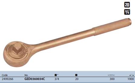 Cần siết 2 chiều  3/4