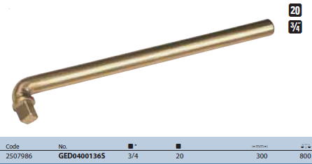 Cần siết chữ L 3/4