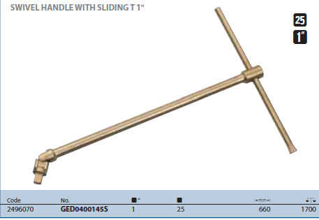Cần siết chữ T 1