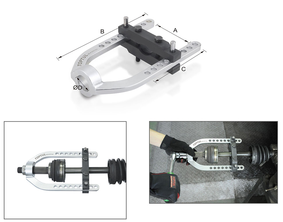 Cảo khớp nối đồng tốc CV Toptul JEAX0101