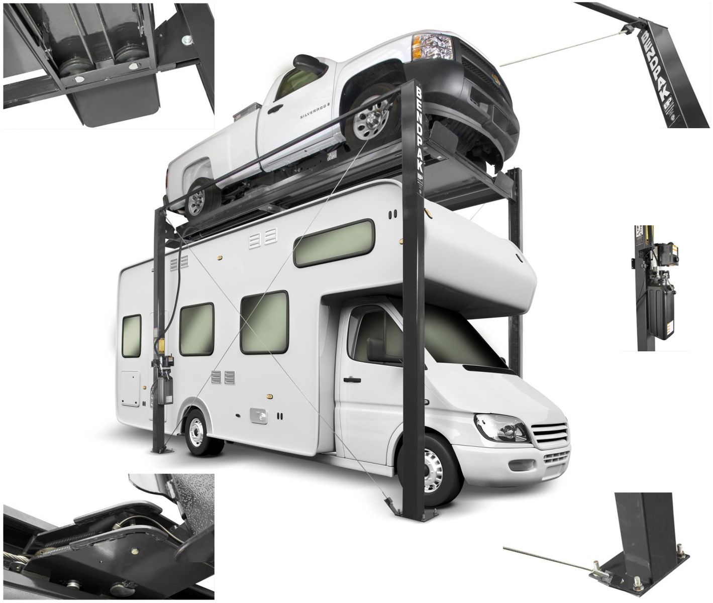 Cầu nâng 4 trụ Bendpak HD-7PXW