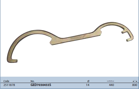 Khớp nối cờ lê GED7030455S Gedore