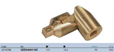 Đầu nối GED0400118S Gedore