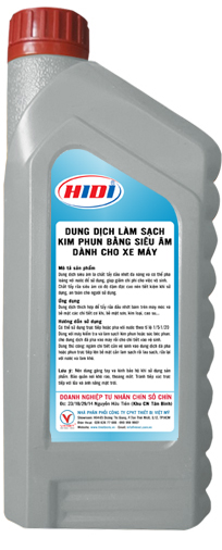Dung dịch làm sạch bằng sóng siêu âm cho xe máy WB1510