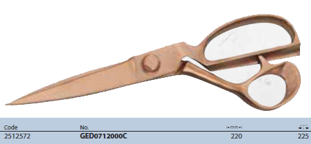 Kéo cắt 220mm GED0712000C Gedore