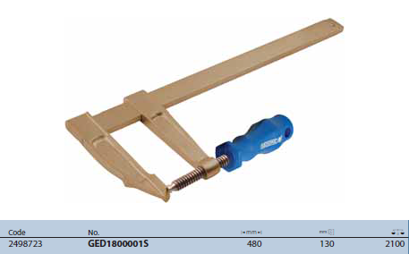 Kẹp chữ C 480mm Gedore GED1800001S