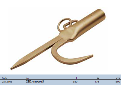 Móc treo thợ đốt lò 380mm Gedore GED7180001S