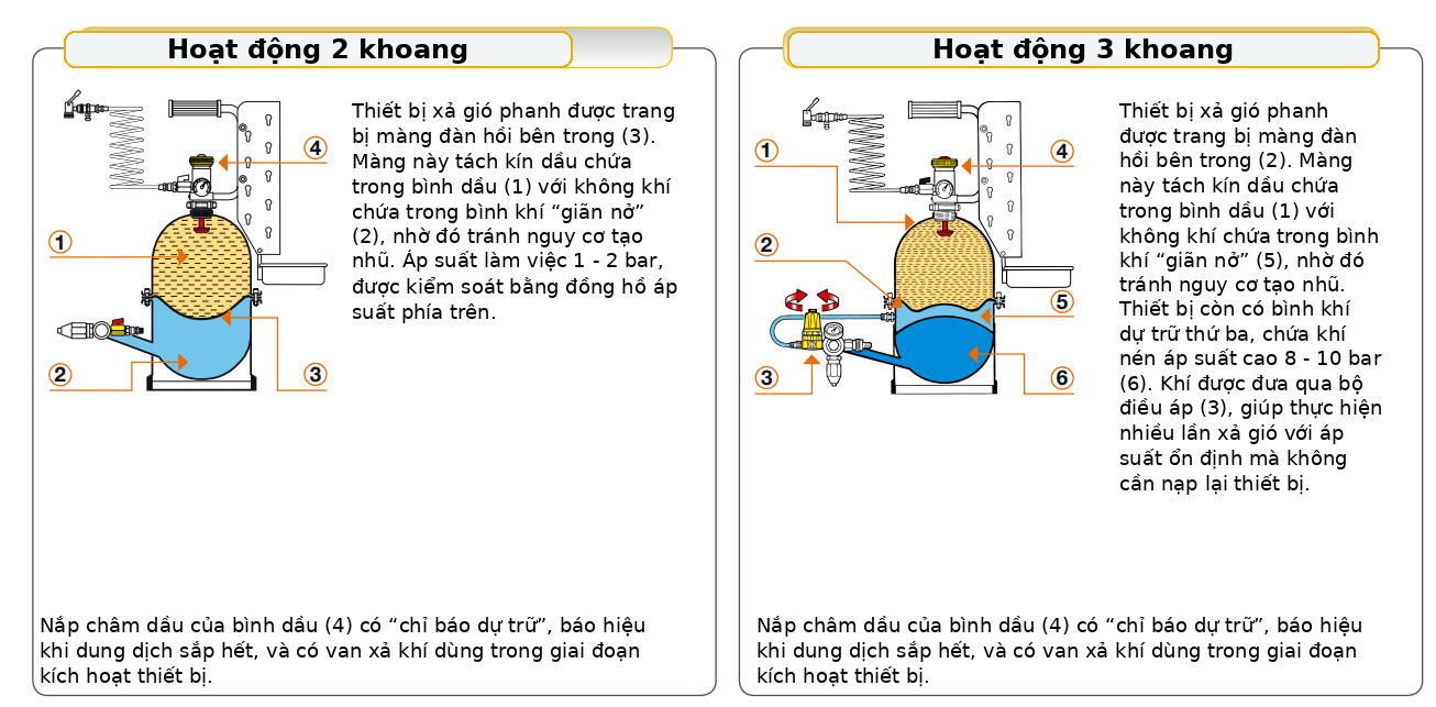 Thiết bị thay dầu hệ thống phanh ly hợp 2 ngăn Raasm 10207