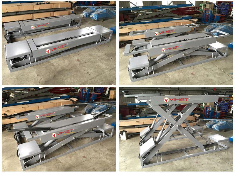 Cầu Nâng Cắt Kéo Âm Nền Có Tay VIMET SLW45301