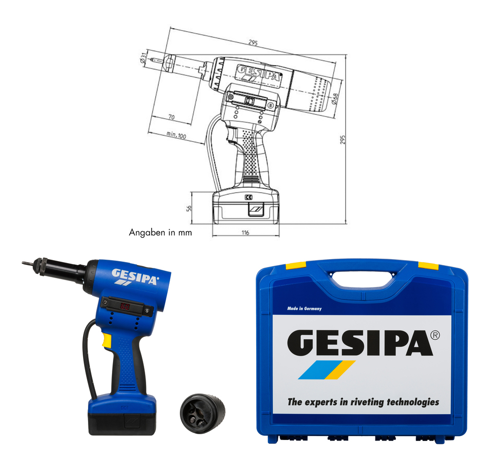 Súng rút ốc đinh tán bằng Pin FIREBIRD PRO 1524639