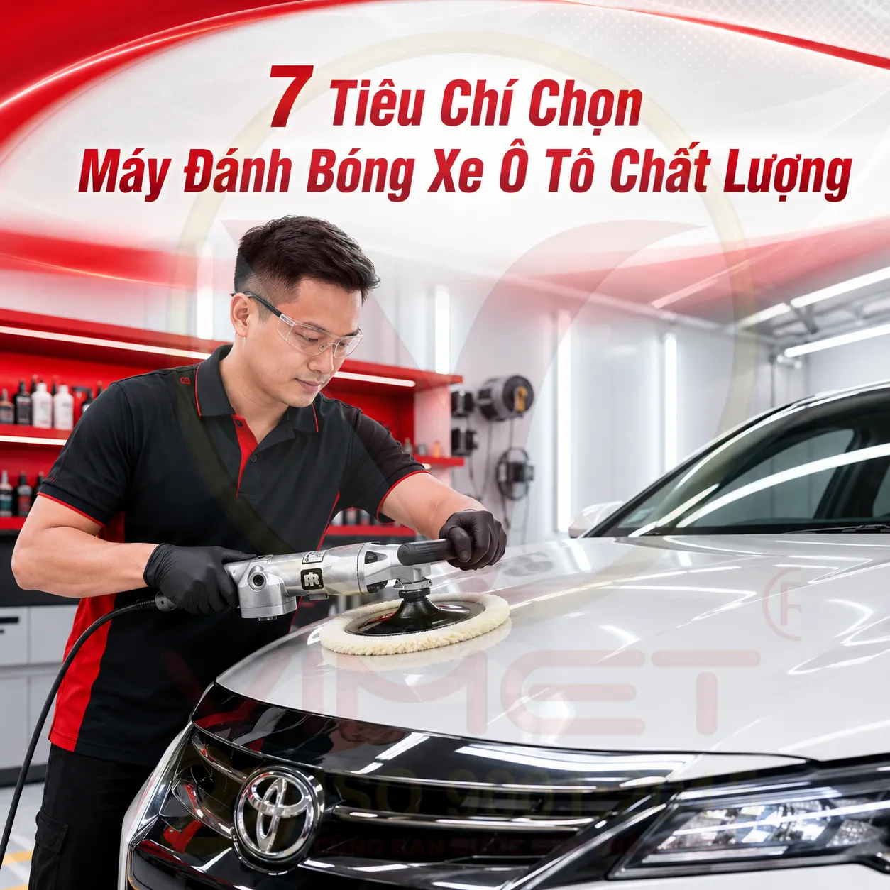 7 Tiêu Chí Chọn Máy Đánh Bóng Xe Ô Tô Chất Lượng