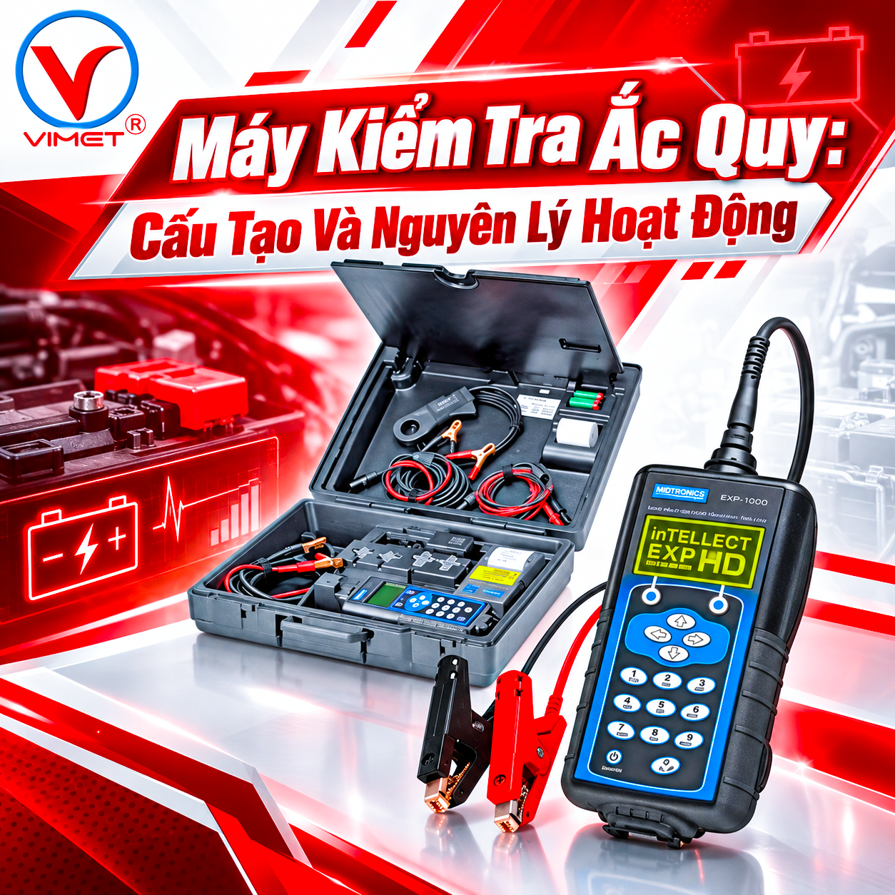 Máy Kiểm Tra Ắc Quy: Cấu Tạo Và Nguyên Lý Hoạt Động