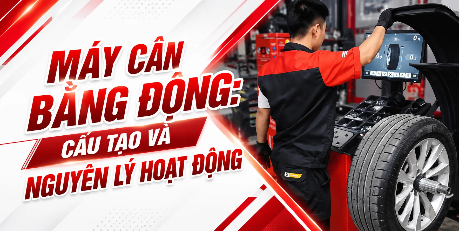 Máy Cân Bằng Động: Cấu Tạo Và Nguyên Lý Hoạt Động