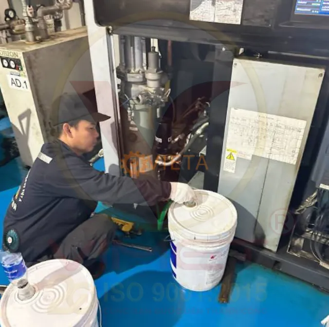 bảo dưỡng máy nén khí trục vít
