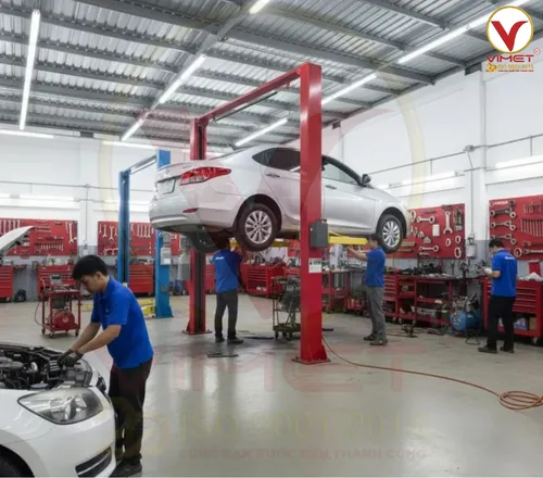 cầu nâng 2 trụ