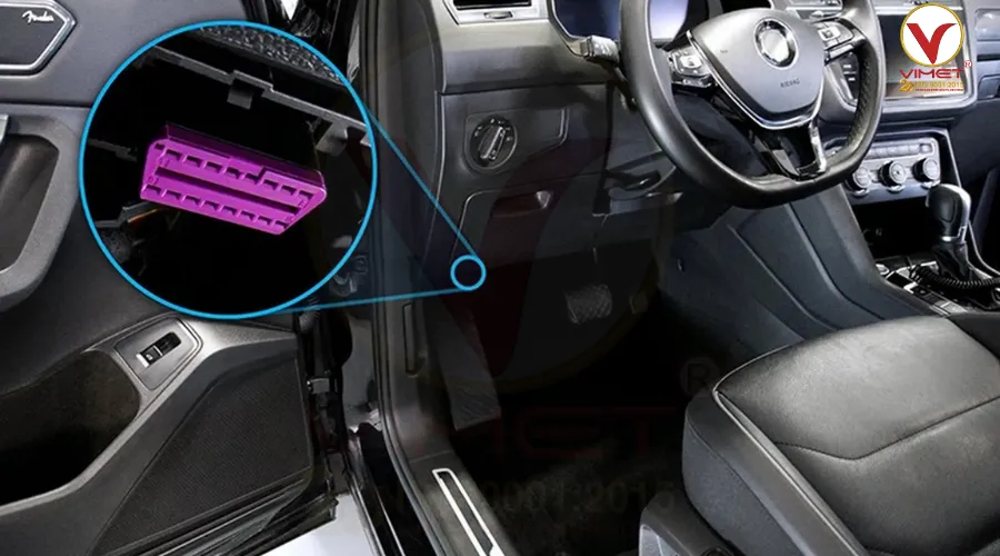 cổng OBD trên ô tô