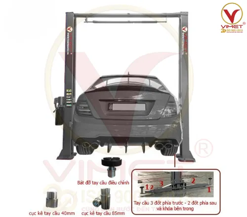 cầu nâng 2 trụ