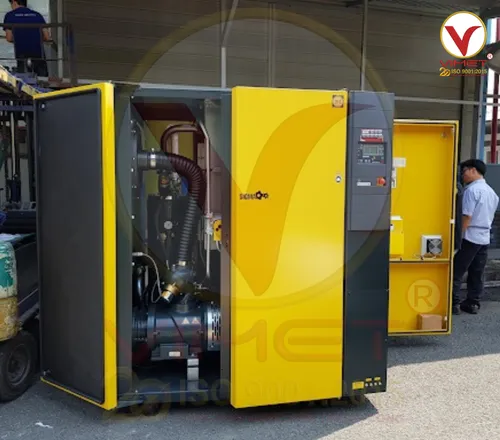máy nén khí lên hơi chậm