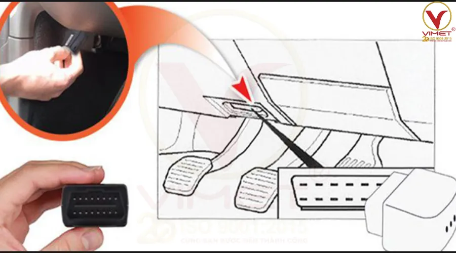 cổng OBD trên ô tô