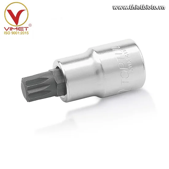 Đầu tuýp đầu vít bông 3/8" TOPTUL BCHA1206