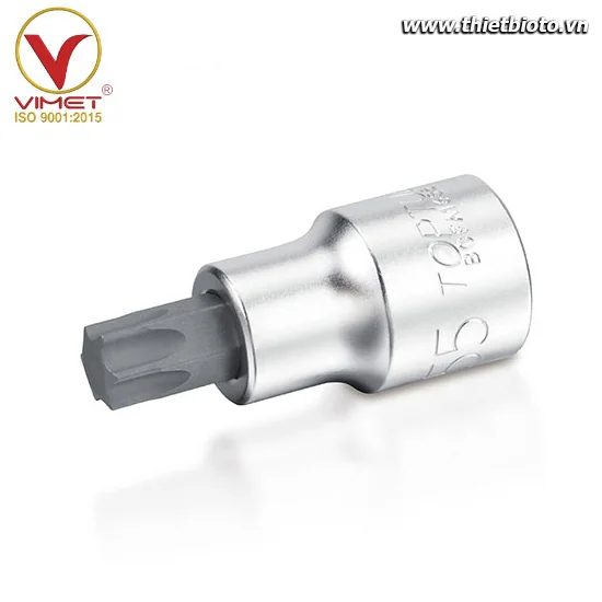 Đầu tuýp đầu vít sao 3/8" TOPTUL BCFA1255