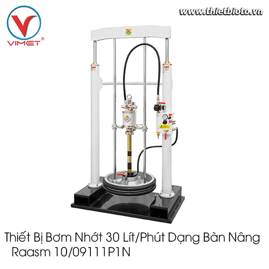 Thiết bị bơm nhớt 30 lít/phút dạng bàn nâng Raasm 10/09111P1N