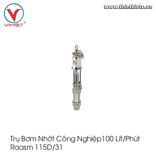 Trụ bơm nhớt công nghiệp  100 lít/phút Raasm 115D/31