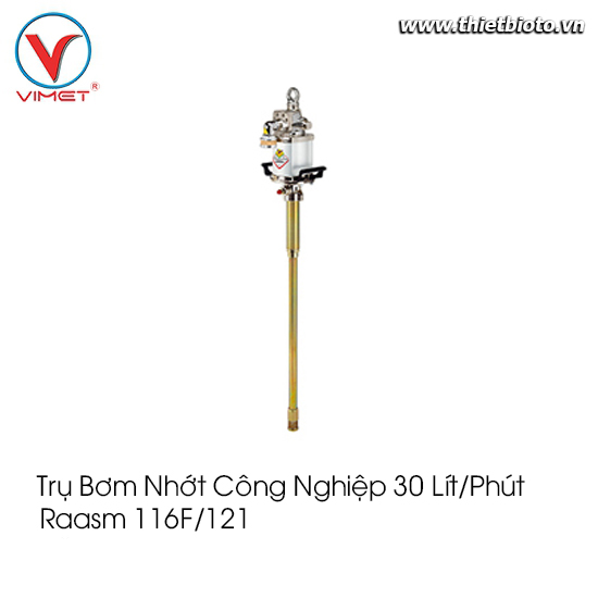 Trụ bơm nhớt  công nghiệp 30 lít/phút Raasm 116F/121 