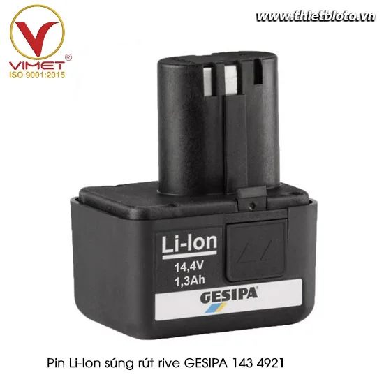 Pin Li-lon súng rút rive GESIPA 1434921