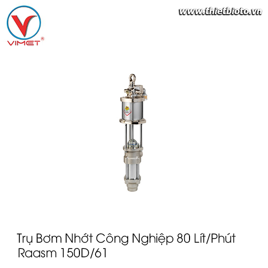 Trụ bơm nhớt công nghiệp  80 lít/phút Raasm 150D/61