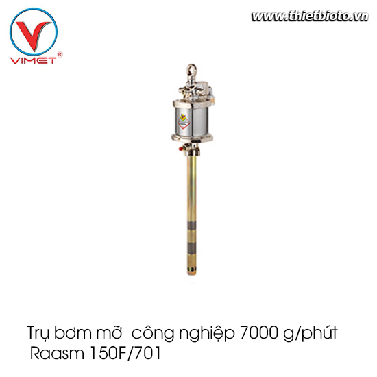 Trụ bơm mỡ  công nghiệp 7000 g/phút Raasm 150F/701