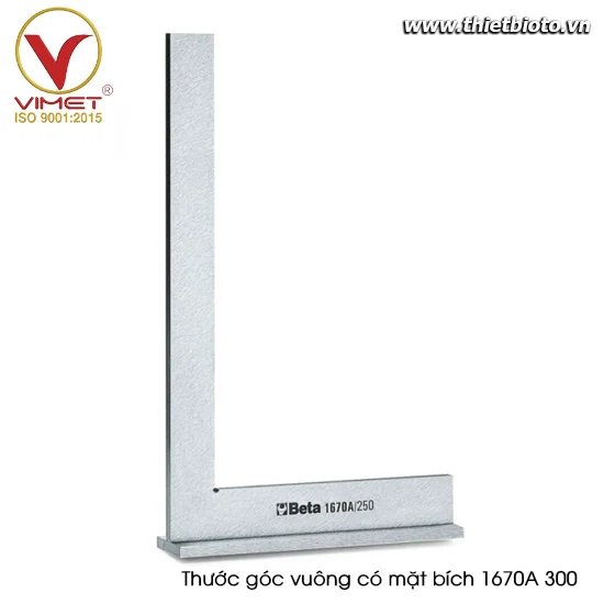 Thước góc vuông có mặt bích BETA 1670A
