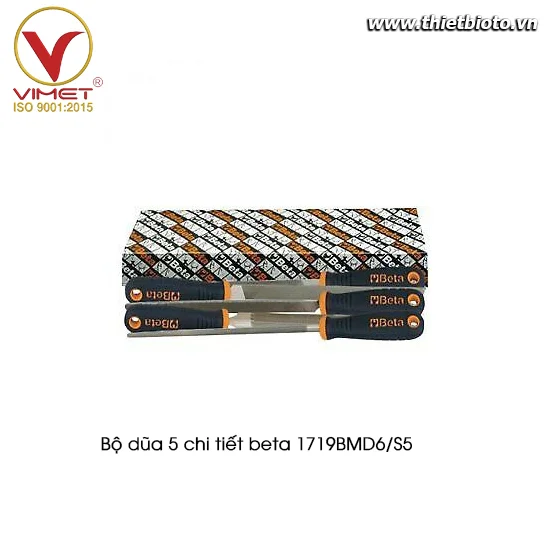Bộ dũa 5 chi tiết beta 1719BMD6/S5