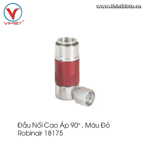 Đầu nối cao áp 90° , màu đỏ 18175