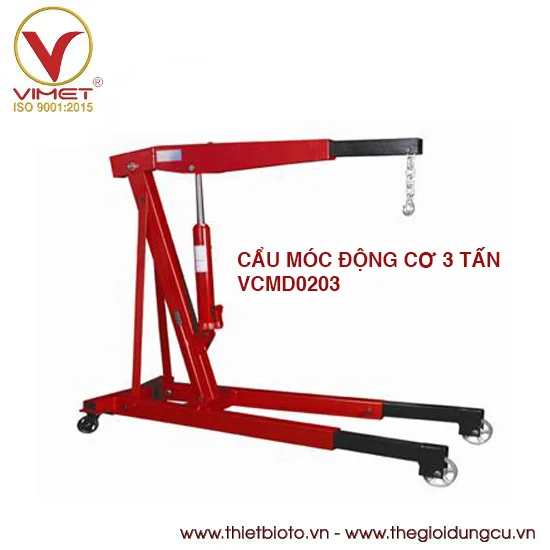Cẩu móc động cơ 3 tấn Vimet VCMD0203