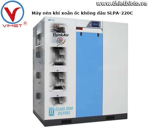 Máy nén khí xoắn ốc không dầu SLPA-220C