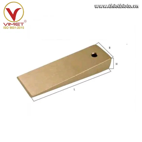 Wedge with hole 100x30x15 mm Chống cháy nổ
