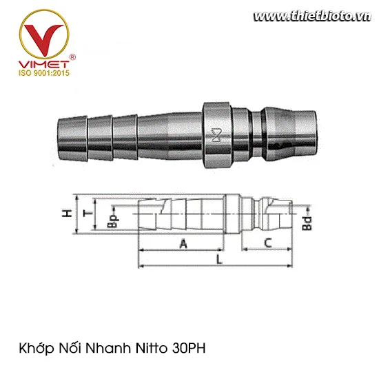 Khớp Nối Nitto 30PH