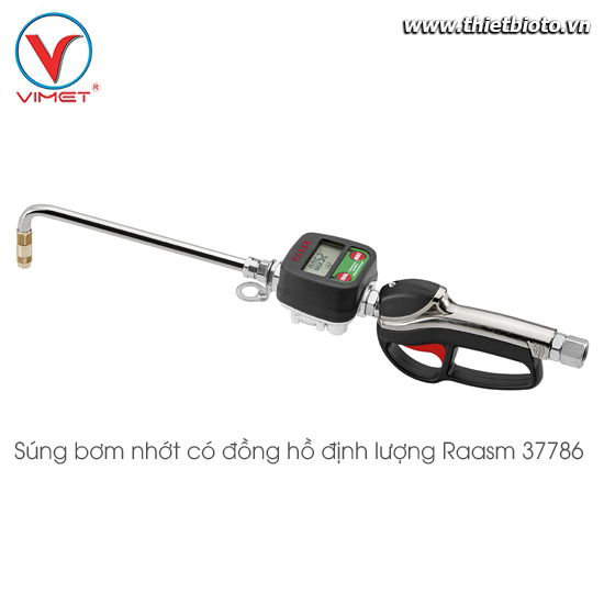 Súng bơm nhớt có đồng hồ định lượng Raasm 37786